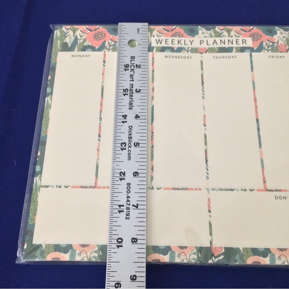 Forrest & Flower Cottagecore Weekly Planner Notepad - Picture 3 of 4